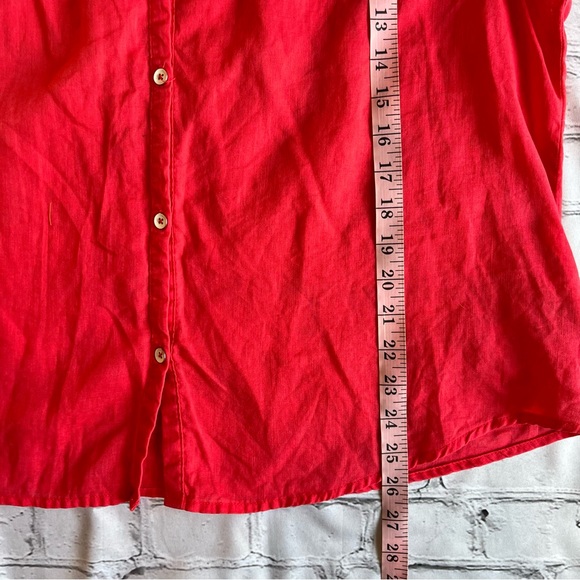 Columbia Pink Summer Button Down Blouse XL
Excellent Condition - Picture 6 of 8